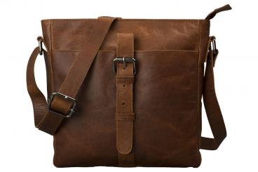 Casual Umhängetasche - Büffel Pull-Up Vintage Leder 