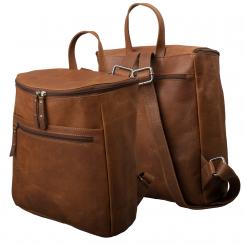 Rucksack kompakt - Büffel Pull-Up Vintage Leder 