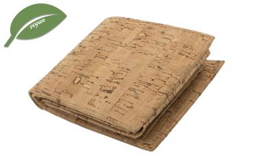 Geldbörse Querformat - veganes Korkmaterial - nachhaltig 