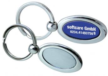 Schlüsselanhänger "CHILLI" mit Epoxy und Ätzung/ Laserung 