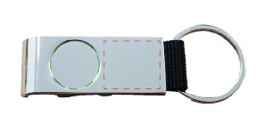 Schlüsselanhänger "CHRISTAL" mit Epoxy & Laserung oder Ätzung 