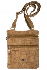 Kleiner Brustbeutel - veganes Korkmaterial - nachhaltig 