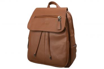 Edler Unisex Freizeit Rucksack - braun 