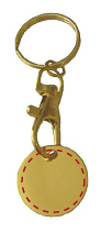Metallschlüsselanhänger "GOLDIE" 