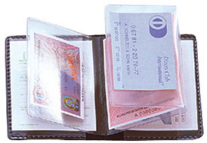  Ausweistasche "Soft" 5 Fächer  