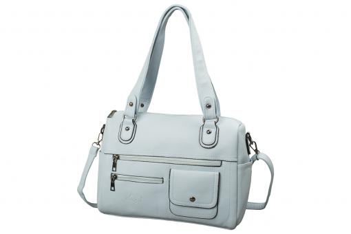 dariya® Handtasche - hellblau - PU 